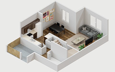 3525 Century Avenue 2-4 Beds Townhouse, Affordable for Rent - Photo Gallery 16